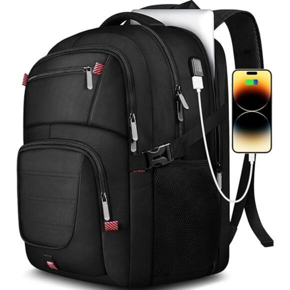 17 inch tsa friendly laptop backpack MATEIN Backpack, Large Tactical for Men Matein NTE Backpack has a padded laptop compartment that fits up to 17 Travel Backpack Computer Bag For